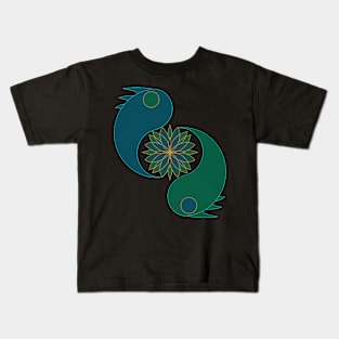 Yin Yang Tranquility Kids T-Shirt